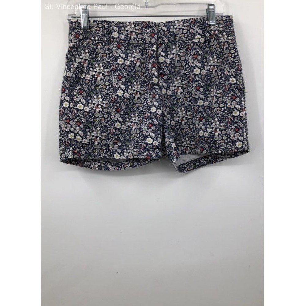 Liberty for J.Crew Multi 100% Cotton Floral Graphic Print Chino Shorts - Size 00
